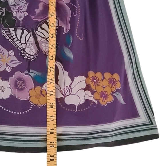 DEPT NORDSTROM Smocked Strapless Scarf Dress XS S Boho Euro Netherlands - Picture 13 of 16